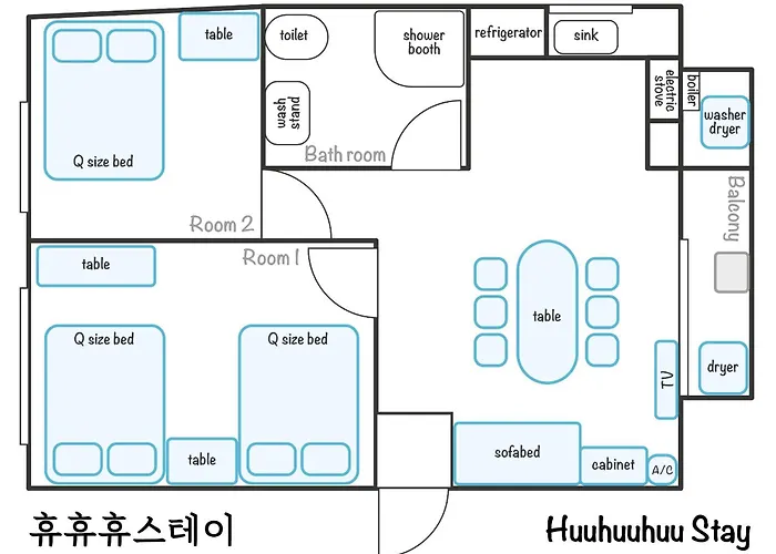 Villa Korean Style House Hongdae Subway10m
